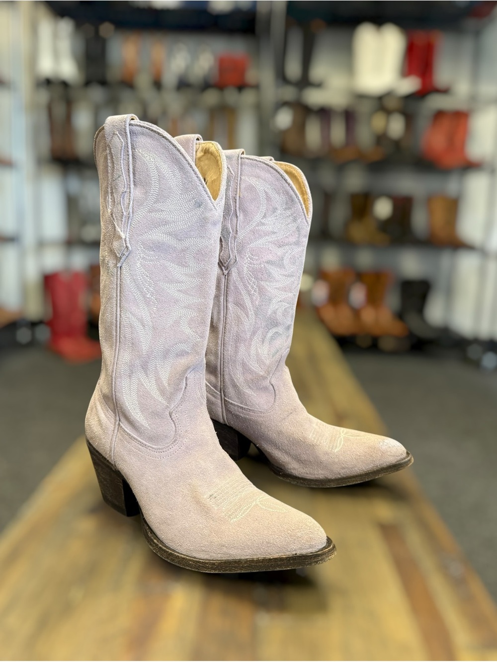 Idyllwind Charmed Life Western Boot Lavender Womens Size 9.5